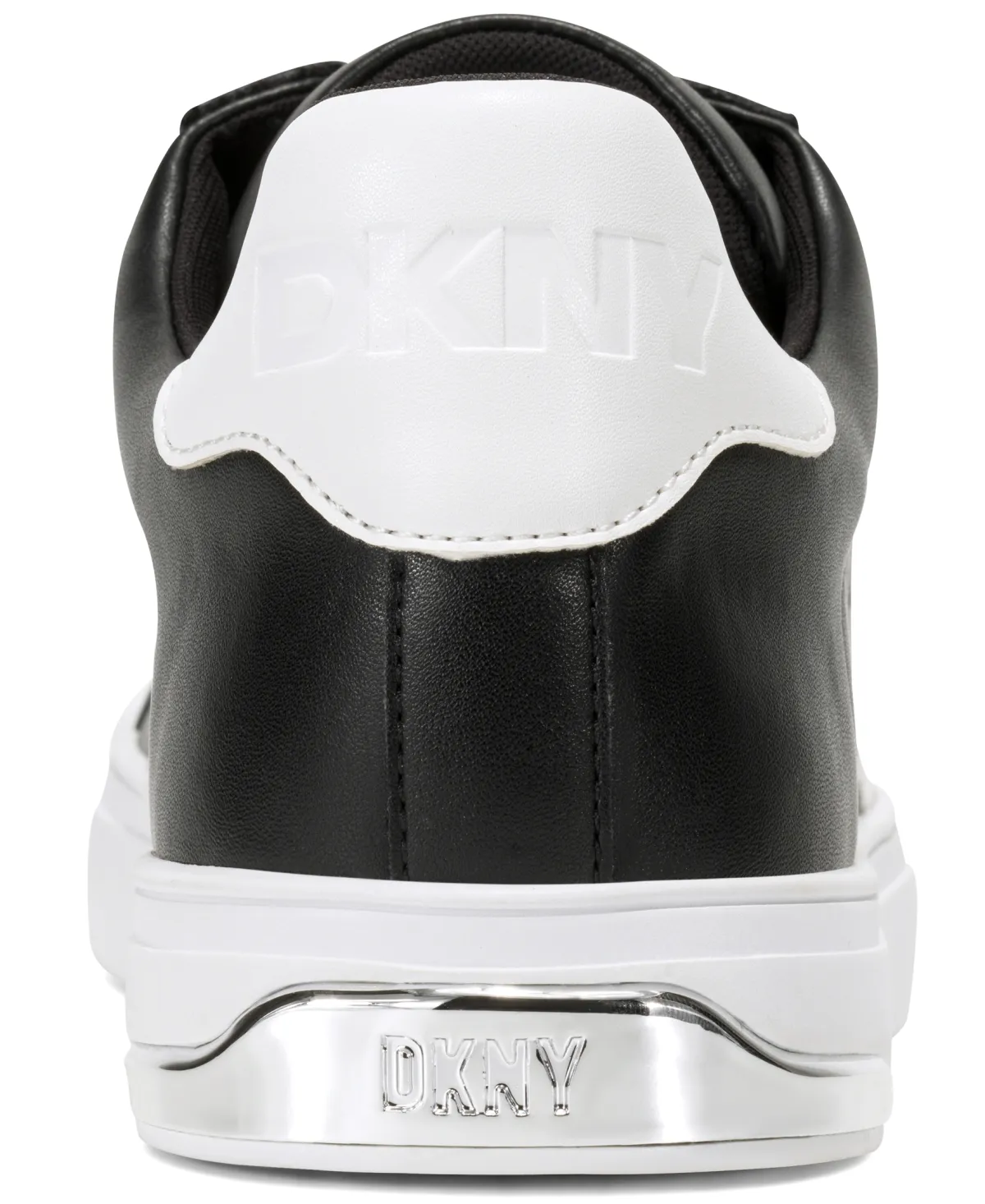 ABENI-LACE UP SNEA-K3566320-BLACK WHITE-BACK VIEW