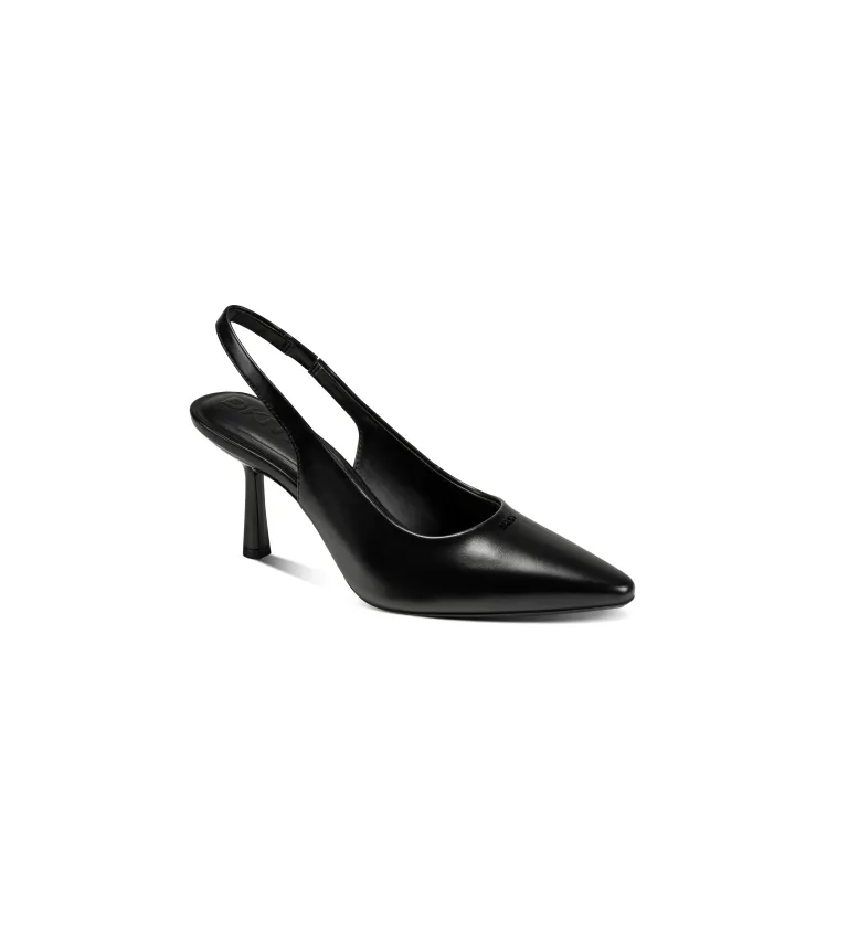 NATALYN-SLINGBACK-K3615209-BLACK-3／4 PROFILE VIEW